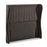 Winged Vertical Floor Standing Full Headboard - Choice Of Fabrics & Sizes - The Furniture Mega Store 