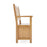 Sailsbury Solid Oak Monks Bench - 110cm - The Furniture Mega Store 