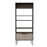 New York Smoked Oak-Bleached Grey Collection Display Bookcase - The Furniture Mega Store 