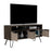 New York Smoked Oak-Bleached Grey Collection Large 4 Door Tv Unit - The Furniture Mega Store 