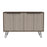 New York Smoked Oak-Bleached Grey Collection Large 4 Door Sideboard - The Furniture Mega Store 