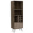 New York Smoked Oak-Bleached Grey Collection Tall Bar Cabinet - The Furniture Mega Store 