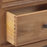 Cannes Natural Oak 3/4 Chest Of Drawers - The Furniture Mega Store 