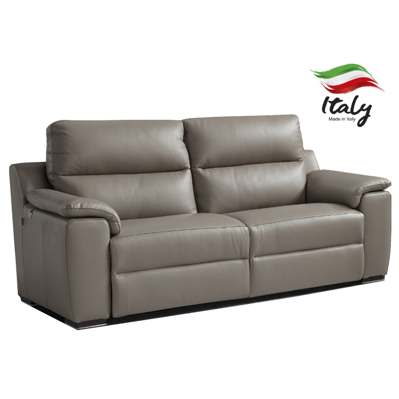 Garbo Luxury Italian Leather Sofa Collection - Various Options - The Furniture Mega Store 
