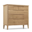 Harkuta Solid Oak 2/3 Chest Of Drawers - The Furniture Mega Store 