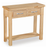 Bevel Natural Solid Oak 2 Drawer Console Table - The Furniture Mega Store 