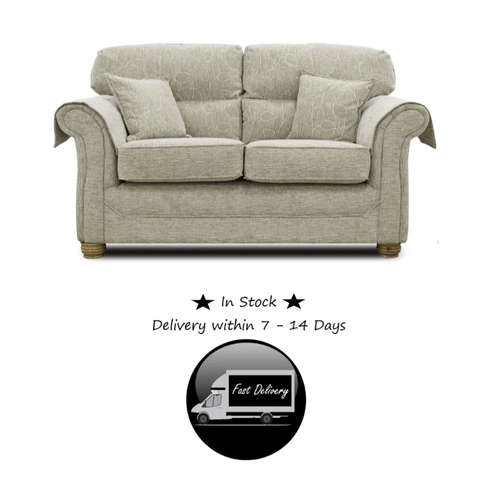 Henley Fabric 3 Seater Sofa - In Stock - Delivery Within 7 - 14 Days - The Furniture Mega Store 