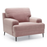 Oscar Velvet Armchair - Choice Of Colours - The Furniture Mega Store 
