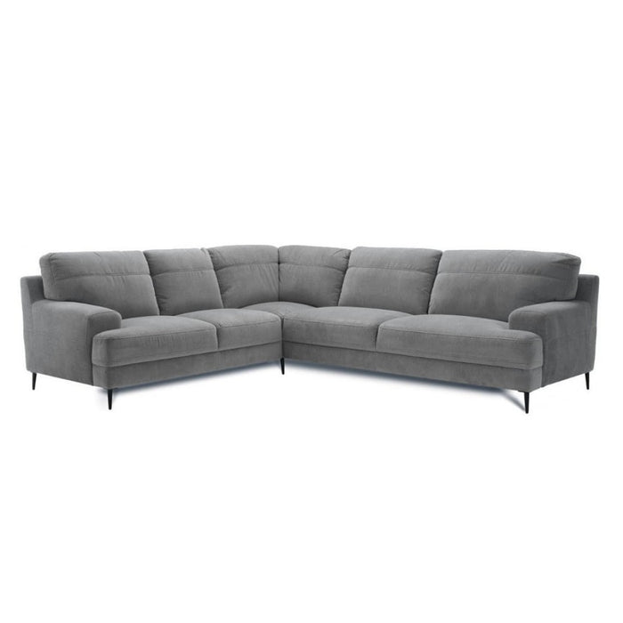 Oscar Velvet Sofa, Chair & Footstool Collection - Choice Of Fabrics - The Furniture Mega Store 