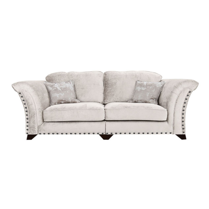 Vesper Fabric Sofa Collection - Choice Of Fabrics & Pillow Or Standard Back - The Furniture Mega Store 