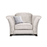 Vesper Fabric Armchair & Love Chair Collection - Choice Of Fabrics & Feet - The Furniture Mega Store 