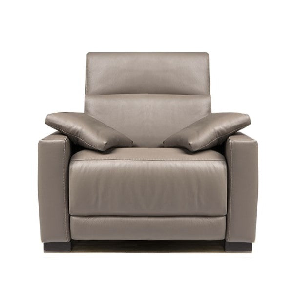 Eridano Italian Leather Sofa & Armchair Collection - Choice Of Standard Or Power Recliner - The Furniture Mega Store 