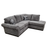 Cora Corner Chaise End Sofa - Choice Of Fabrics - The Furniture Mega Store 