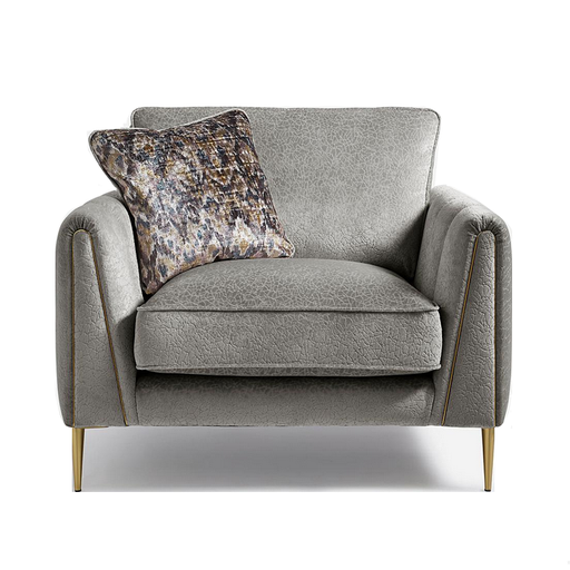 Harlow Fabric Love Chair - Choice Of Fabrics & Feet - The Furniture Mega Store 