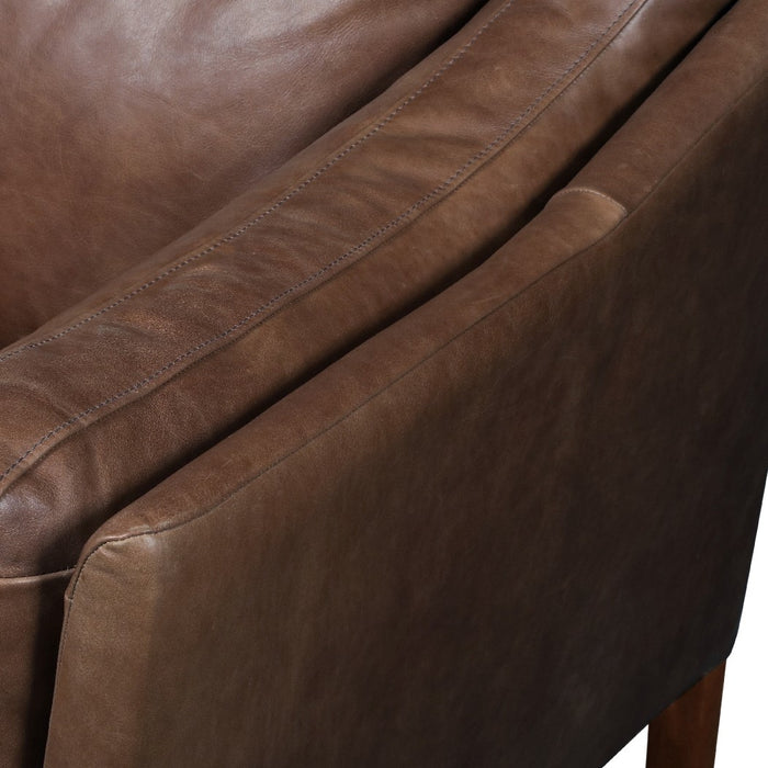 Reggio Vintage Leather Sofa - Choice Of Sizes & Leathers - The Furniture Mega Store 