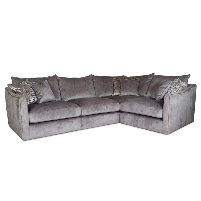 Blaise Corner Sofa - Choice Of Sizes & Fabrics - The Furniture Mega Store 