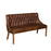 Stanton Buttoned Back Vintage Leather Dining Bench - Choice Of Size & Upholstery - The Furniture Mega Store 