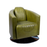 Spitfire Aniline Leather Swivel Tub Chair - Choice Of Leathers - The Furniture Mega Store 