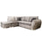 Laila Fabric Sofa Collection - Choice Of Sizes & Colours - The Furniture Mega Store 