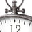 Silver Pocket Watch Wall Clock - The Furniture Mega Store 