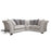 Vesper Corner Sofa Choice Of Pillow Or Classic Back - Fabrics & Configuration - The Furniture Mega Store 