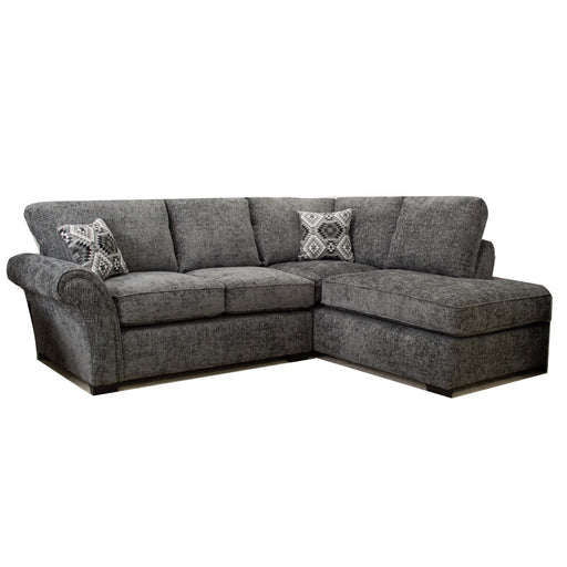 Cora Corner Chaise End Sofa - Choice Of Fabrics - The Furniture Mega Store 