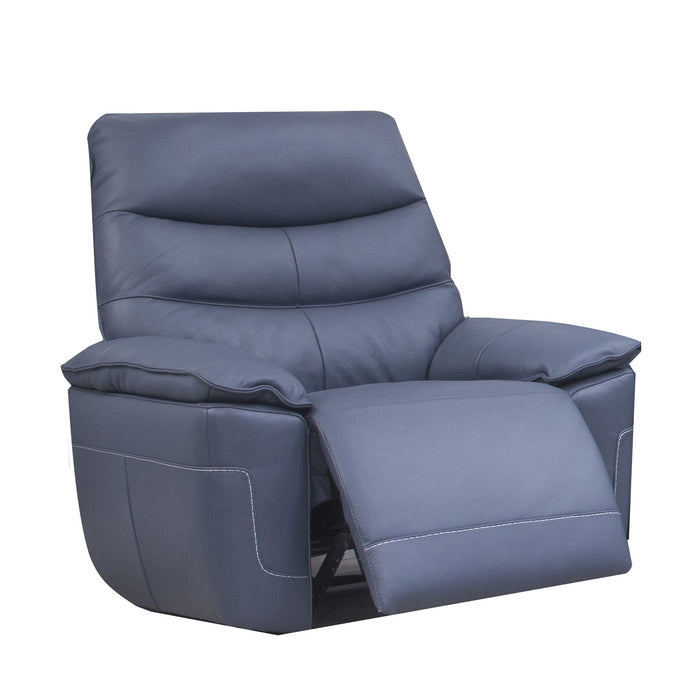 Grayson Leather Recliner Collection - Choice Of Colours & Power or Manual Recline - The Furniture Mega Store 