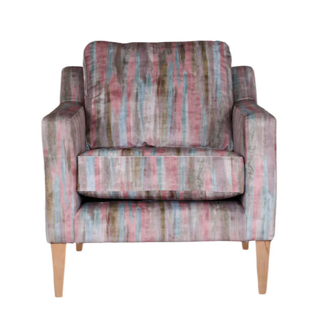 Spectre Accent Chair - Choice Of Fabrics & Legs - The Furniture Mega Store 