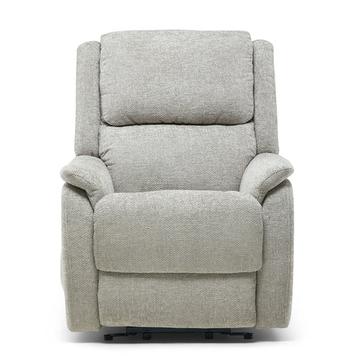 Penrith Fabric Dual Motor Lift and Rise Chair - Stone - The Furniture Mega Store