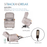 Malvern Riser Recliner - Remote Control Choice Of Sizes & Fabrics - The Furniture Mega Store 