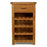 Earlswood Solid Oak Petite Wine Cabinet - The Furniture Mega Store 