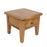 Torino Country Solid Oak 1 Drawer Lamp Table - The Furniture Mega Store 