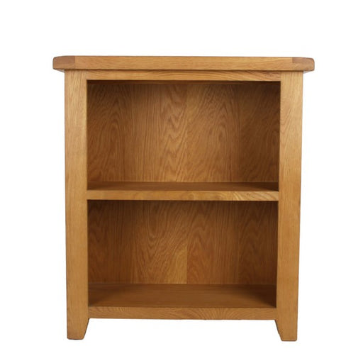 Torino Country Solid Oak Low Bookcase - The Furniture Mega Store 