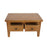 Torino Country Solid Oak 4 Drawer Coffee Table - The Furniture Mega Store 