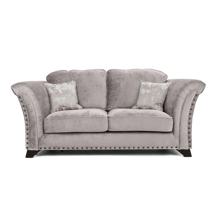 Vesper Fabric Sofa Collection - Choice Of Fabrics & Pillow Or Standard Back - The Furniture Mega Store 