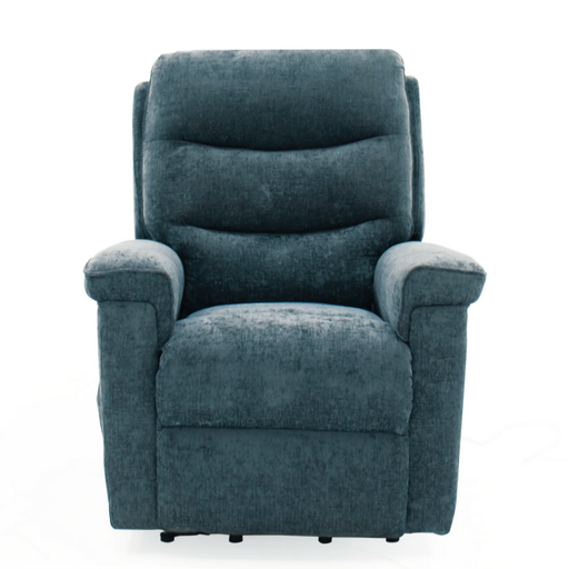 Willow Fabric Power Lift and Rise Recliner Chair - Charcoal Grey - The Furniture Mega Store 