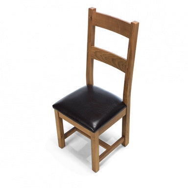 Earlswood Oak Dining Chair - The Furniture Mega Store 