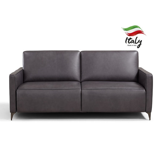 Wigan Luxury Italian Leather Sofa Bed - Choice Of Size & Leathers - The Furniture Mega Store 