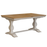 Winchester Oak & Painted Extandable Dining Table 180cm - 230cm - The Furniture Mega Store 