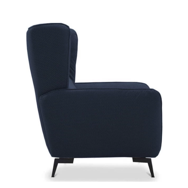 Alma Wing Back Armchair - Choice Of Fabrics - The Furniture Mega Store 