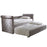 Mink Velvet Day Bed With Trundle - The Furniture Mega Store 