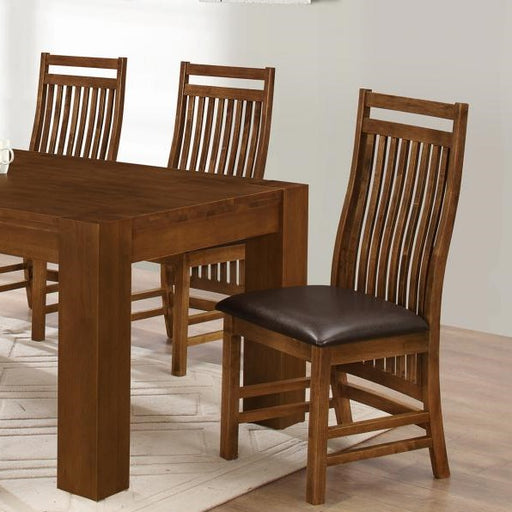 Yaxley Rustic Oak 1.8 Dining Table & 6 Chairs Set - The Furniture Mega Store 