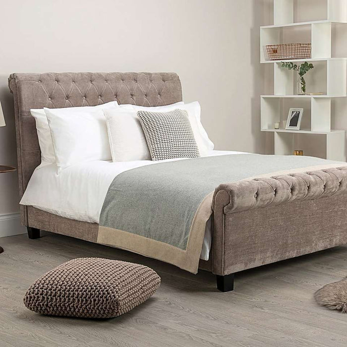 Mink velvet headboard hotsell