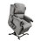 Malvern Aero Charcoal Fabric Rise & Recliner Armchair - Choice Of Sizes & Trim - The Furniture Mega Store 