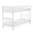 Ashbrook Solid Wood Bunk Bed - White Painted - The Furniture Mega Store 