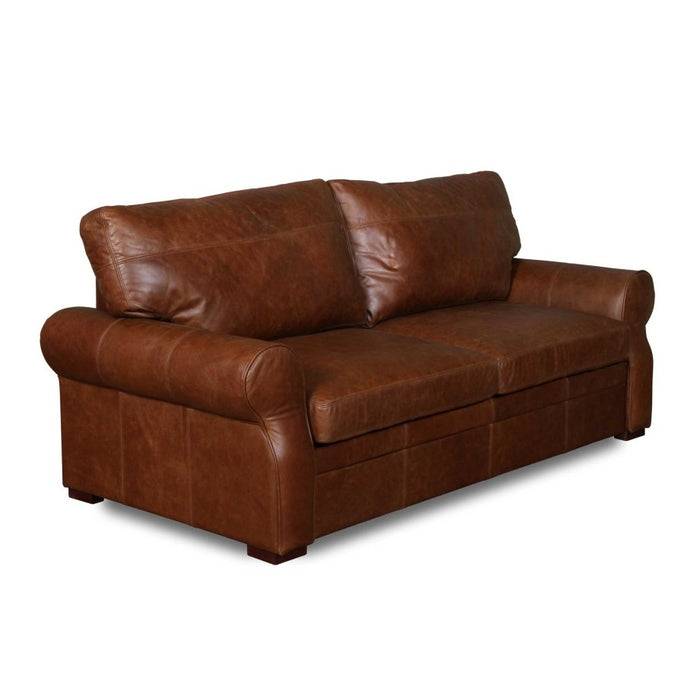 Barrington Vintage Leather Sofa & Chair Collection - The Furniture Mega Store 