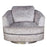 Bond Swivel Chair - Choice Of Fabrics & Chrome Or Gold Base - The Furniture Mega Store 