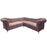 Iris Velvet Corner Sofa - Choice Of Colours - The Furniture Mega Store 