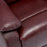 Penrith Leather Dual Motor Lift and Rise Chair - Burgundy - The Furniture Mega Store 