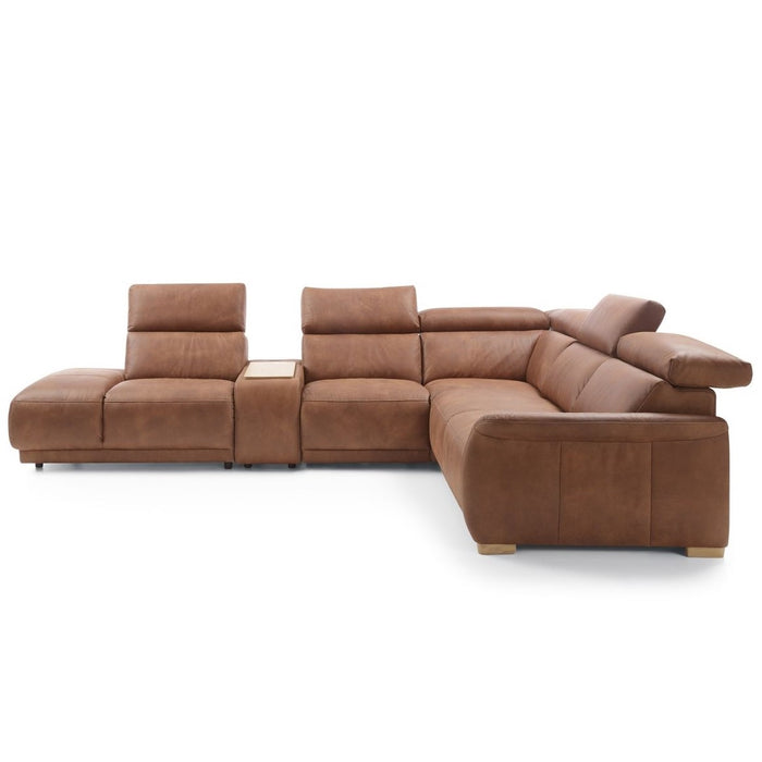 Cadenza Leather Modular Power Recliner Sofa & Chair Collection - Various Options - The Furniture Mega Store 